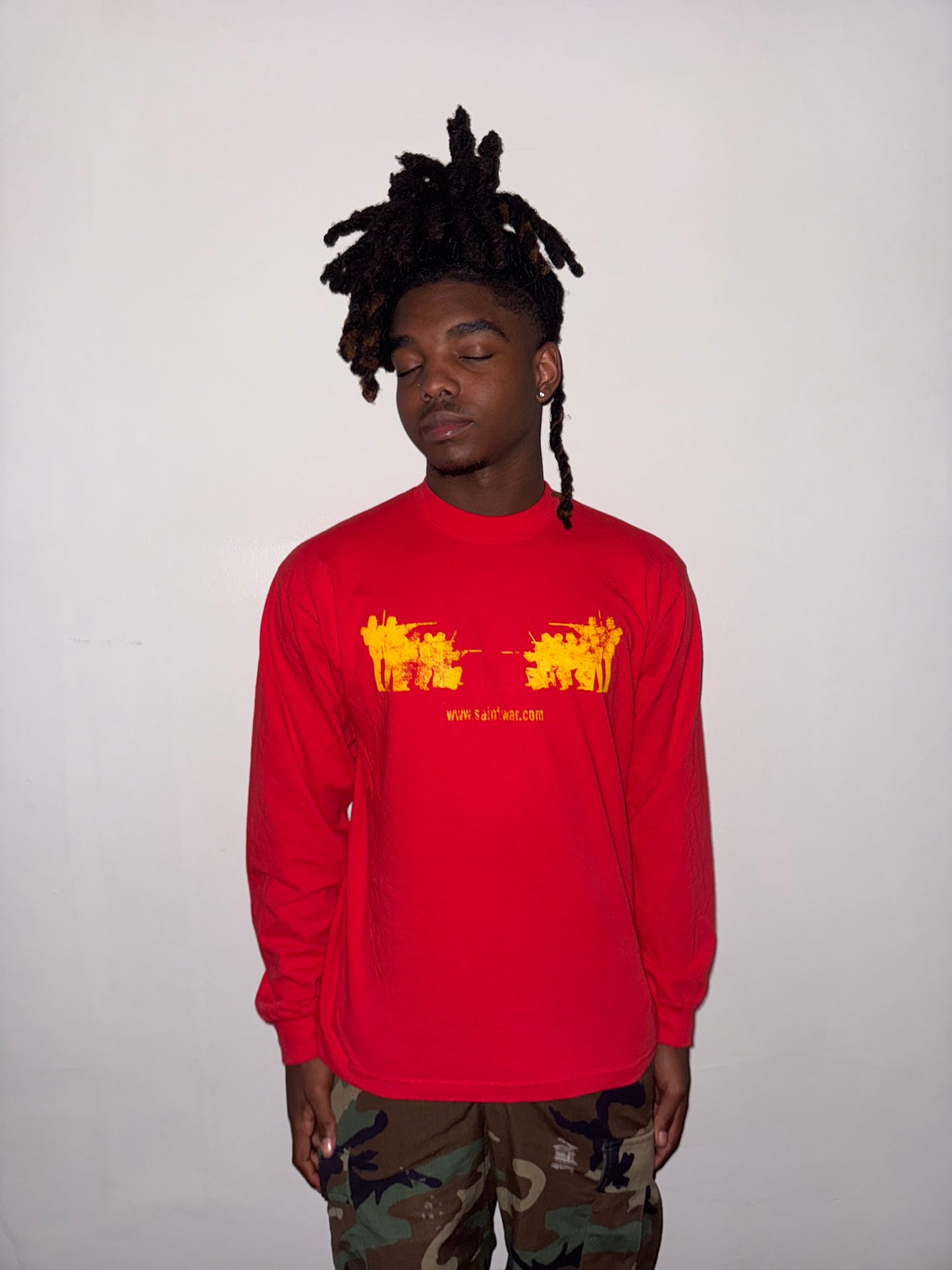 Red Saint War Tee
