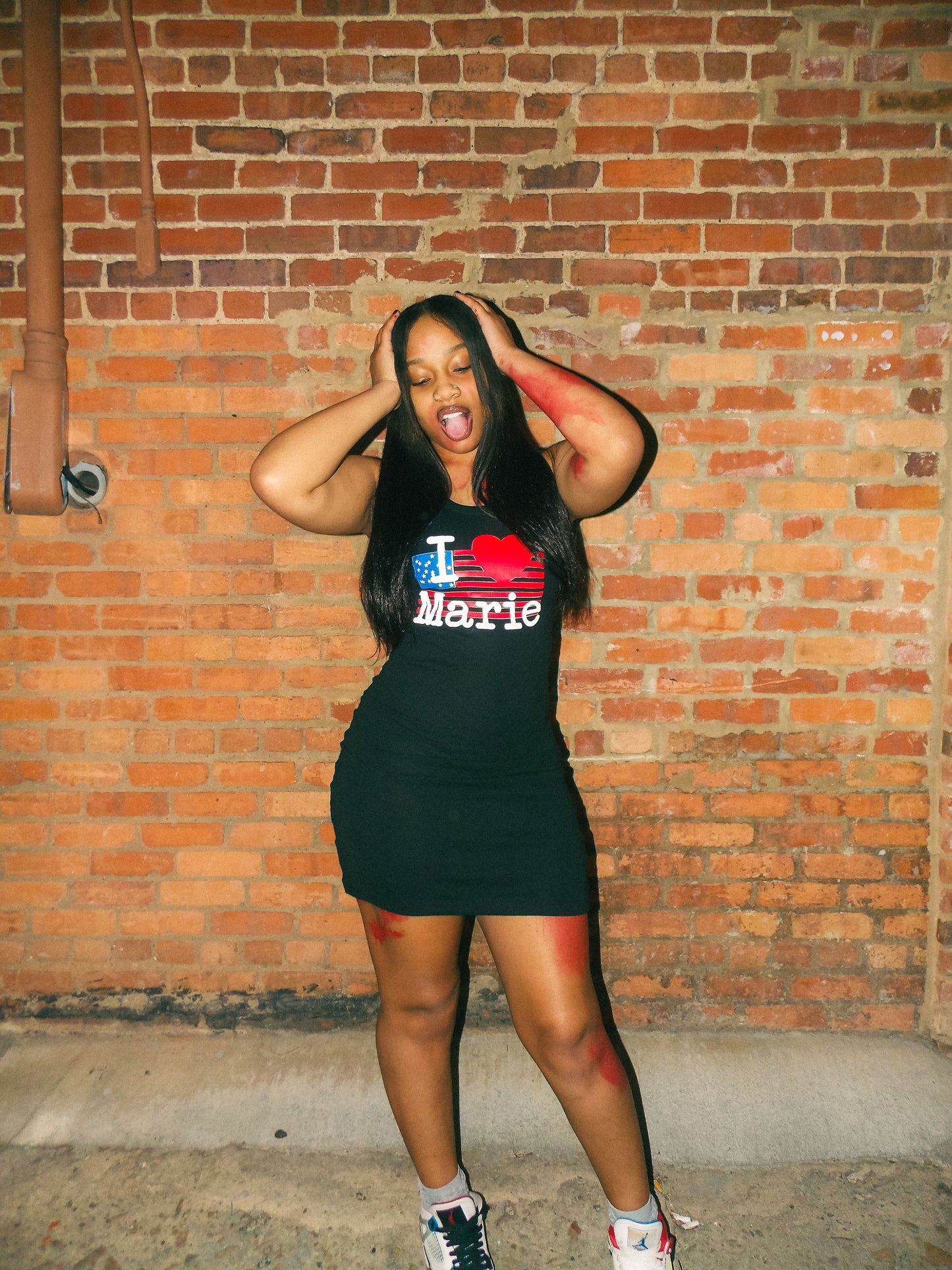 I heart Marie Stars and Stripes dress