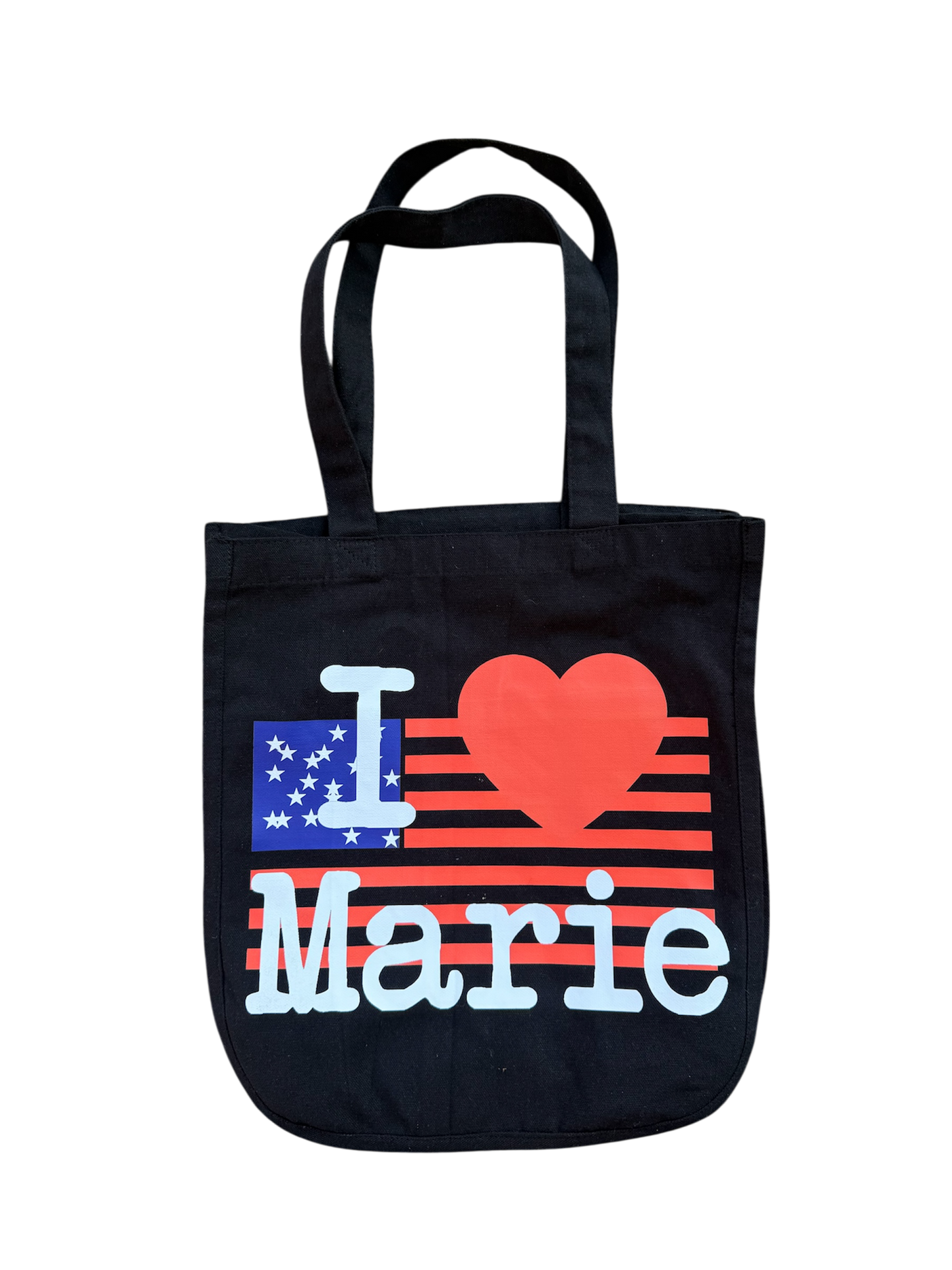 I heart Marie Stars and Stripes tote