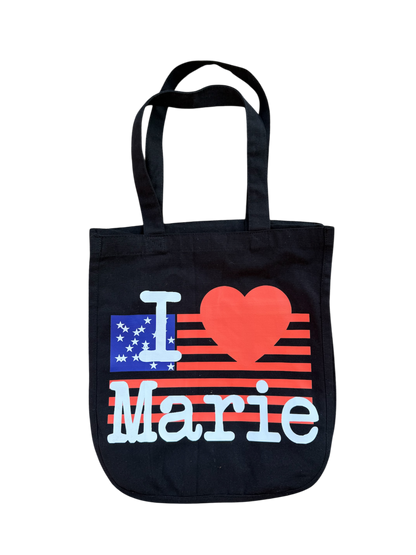 I heart Marie Stars and Stripes tote